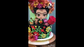 Frida Kahlo Cake