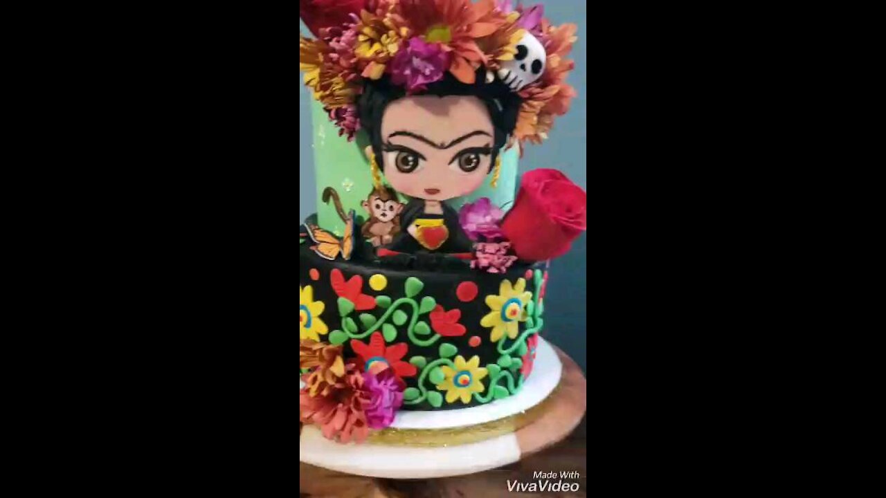 Frida Kahlo Cake