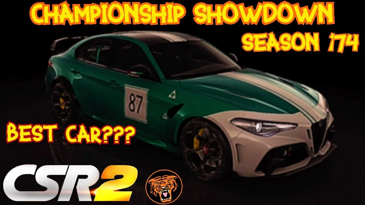 Season 174 Championship ShowDown in CSR2: All the Info