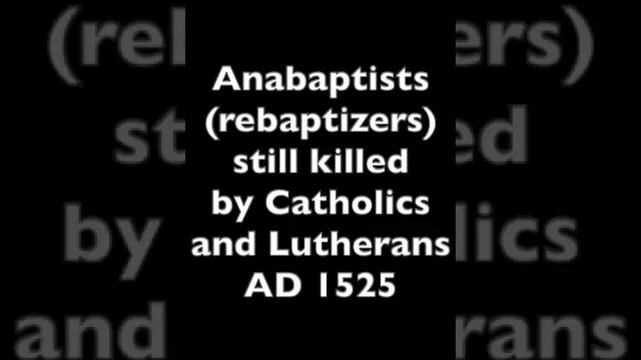 Part 7 of 10 - When did THAT start? - Church History - #FOTM1