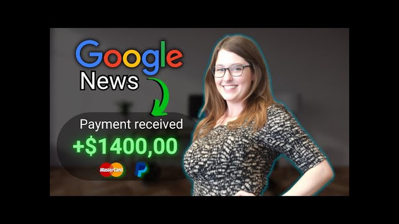 $1400 PER DAY Using Google News! (FREE) (Make Money Online 2024)