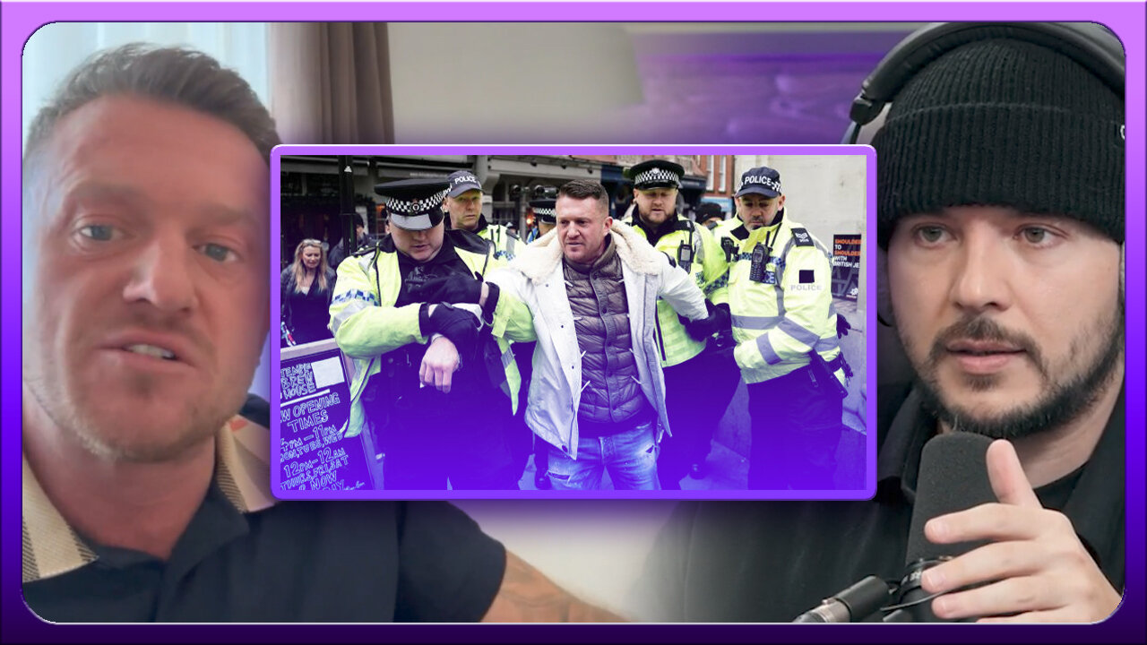 The UK Wants To ARREST Tommy Robinson, He's A THREAT To Their Narrative