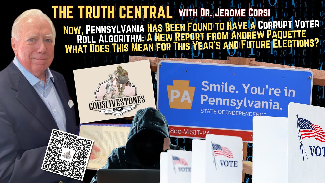 Breaking: Pennsylvania Found to Have Suspicious Voter Roll Algorithm - A New Andrew Paquette Report