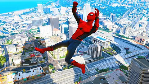 GTA 5Spiderman Epic Jumps Ragdolls Stunts & Fails Episode 98 (Euphoria Ragdolls)