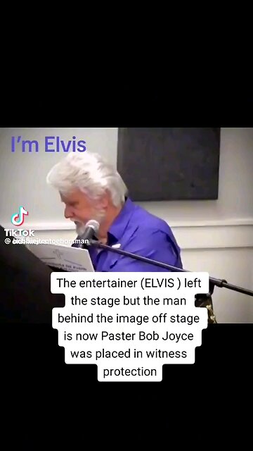 Bob Joyce is Elvis