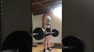 365 lb x2 pause deadlift #shorts