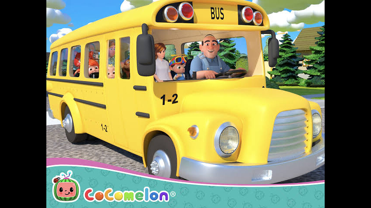 Wheels on the Bus | CoComelon Nursery Rhymes & Kids Songs