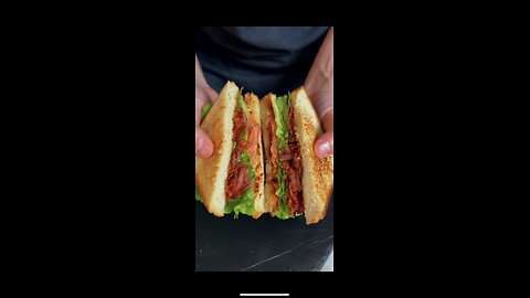 The ULTIMATE homemade BLT | How to cook this | Amazing short cooking video