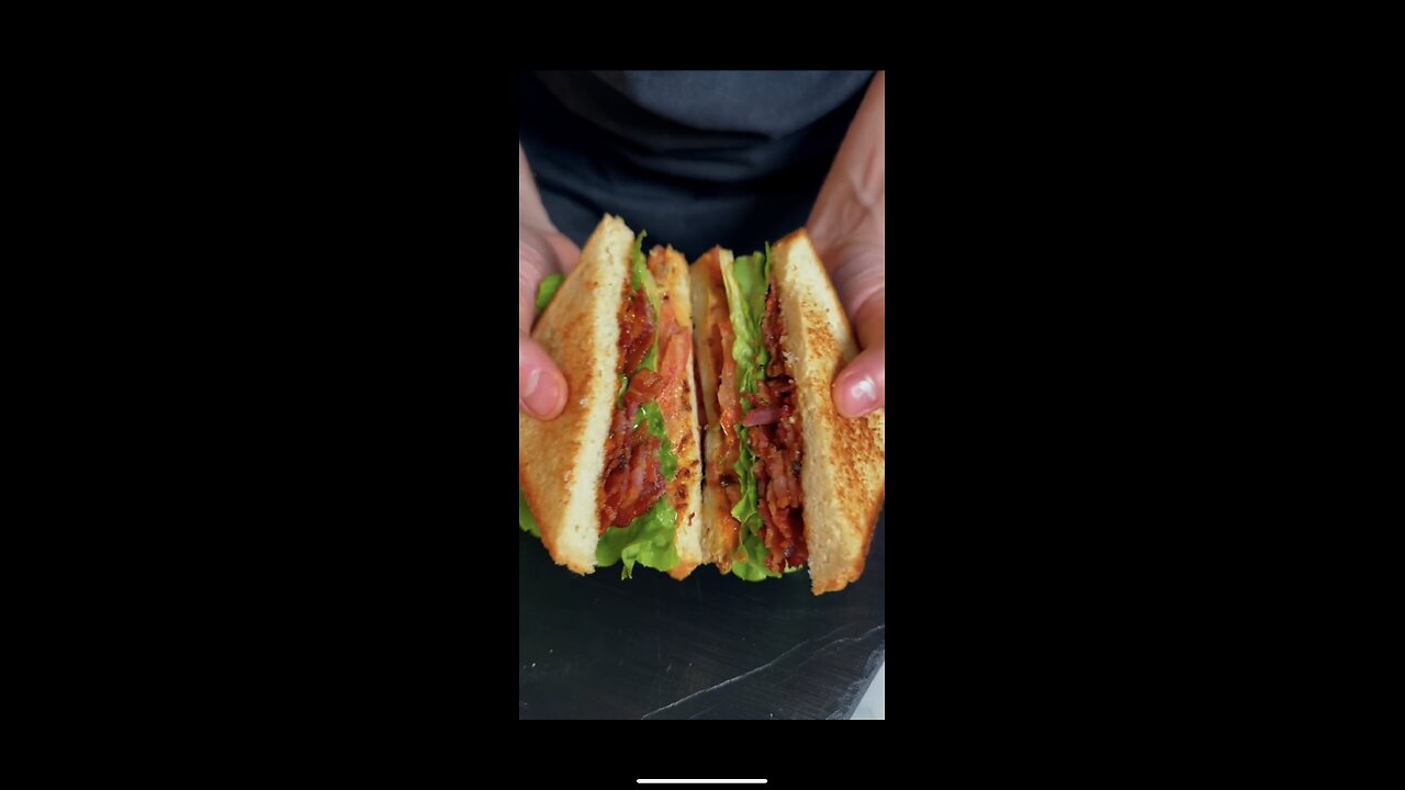 The ULTIMATE homemade BLT | How to cook this | Amazing short cooking video