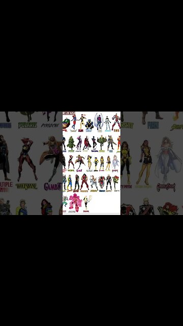 X-MEN - Personagens