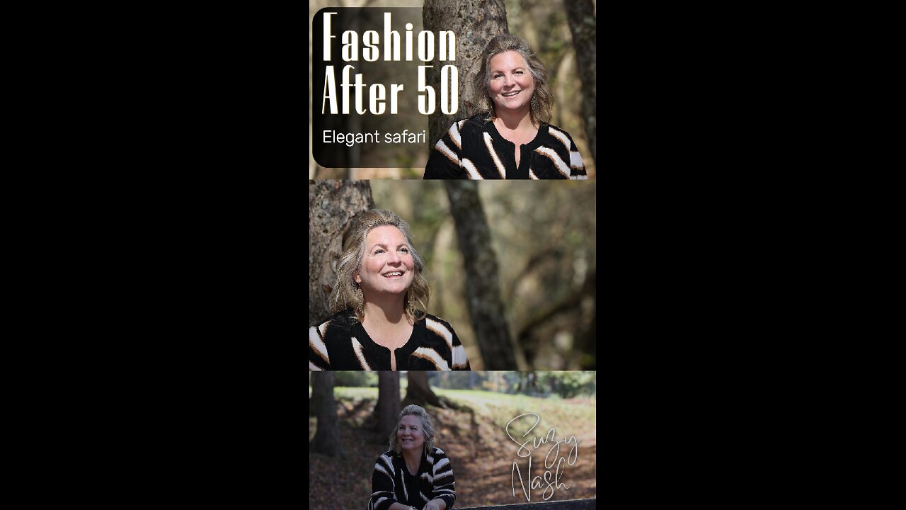 Fashion After 50: Elegant Safari