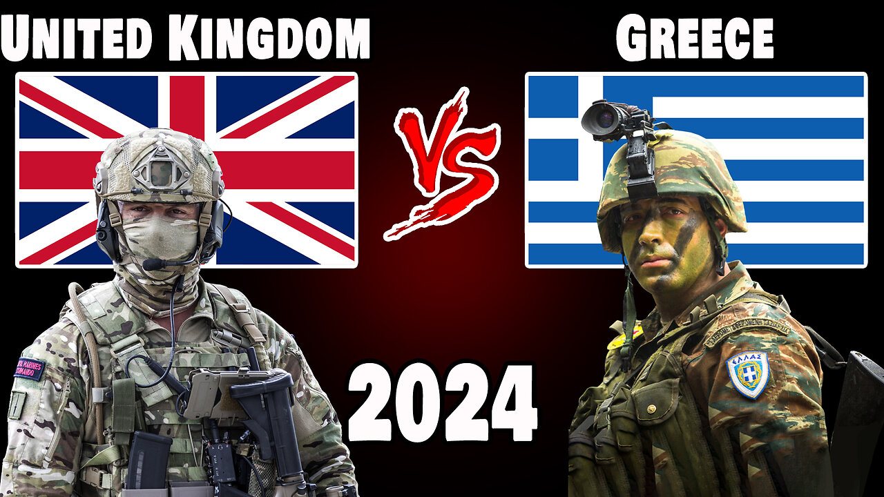 United Kingdom vs Greece Military Power Comparison 2024 | Greece vs UK Military Power 2024