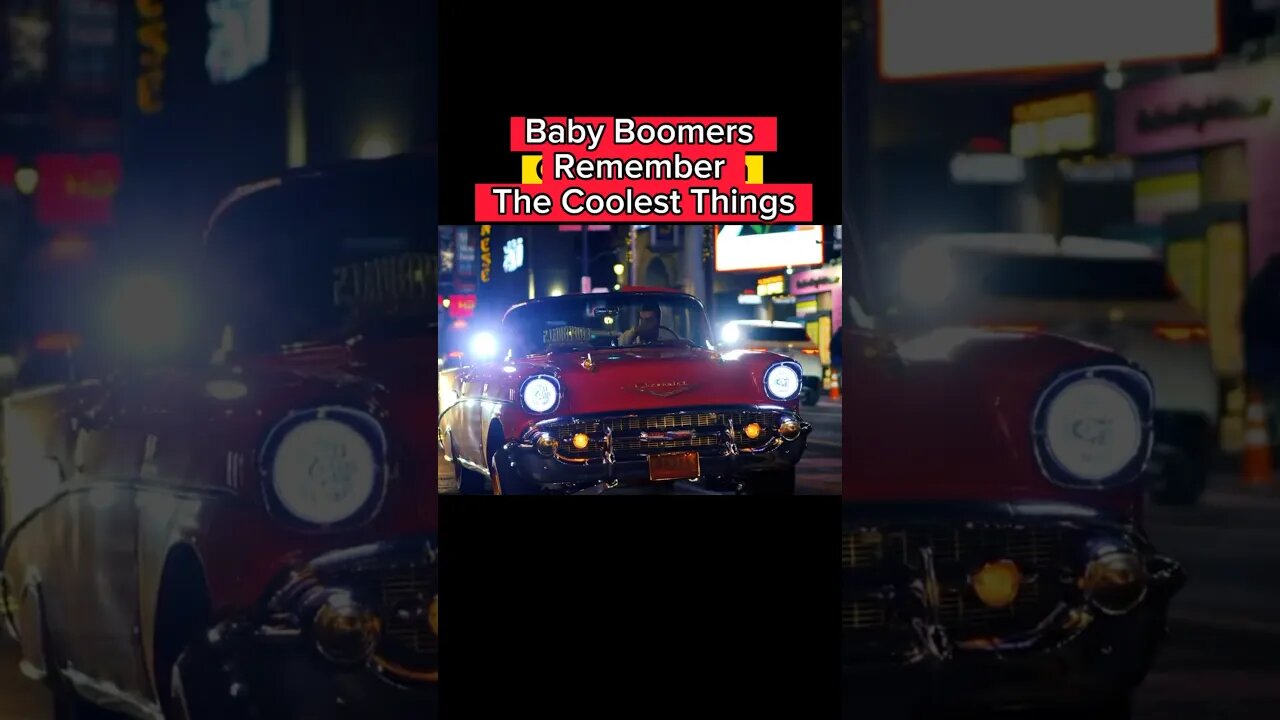 Baby Boomers Remember the Coolest Things #shorts #cruising #babyboomer