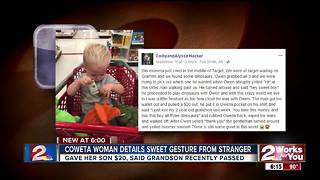 Coweta woman details sweet gesture from stranger