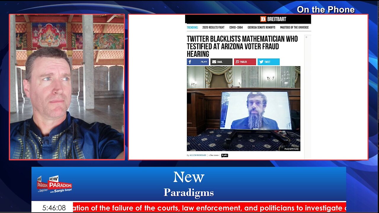 New Paradigms with Sargis Sangari. Our today's guest Al Johnson