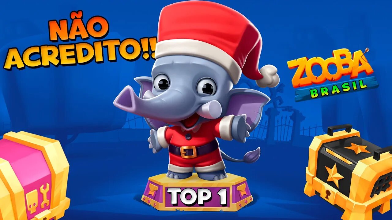 FIZ UMA LOUCURA NESSE JOGO! VIREI TOP 1 E ABRIR ALGUNS BAÚS! ZOOBA