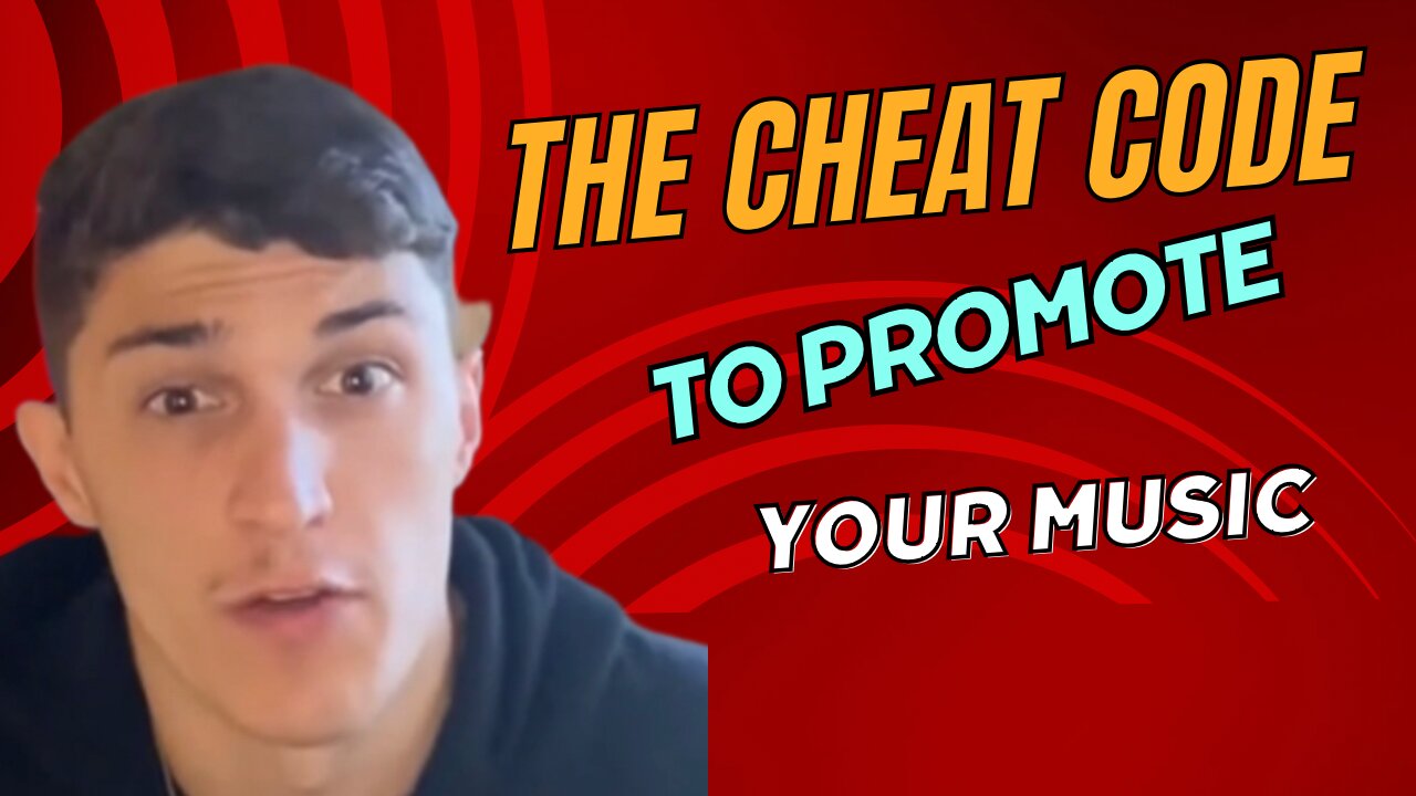 Cheat code to promote your music