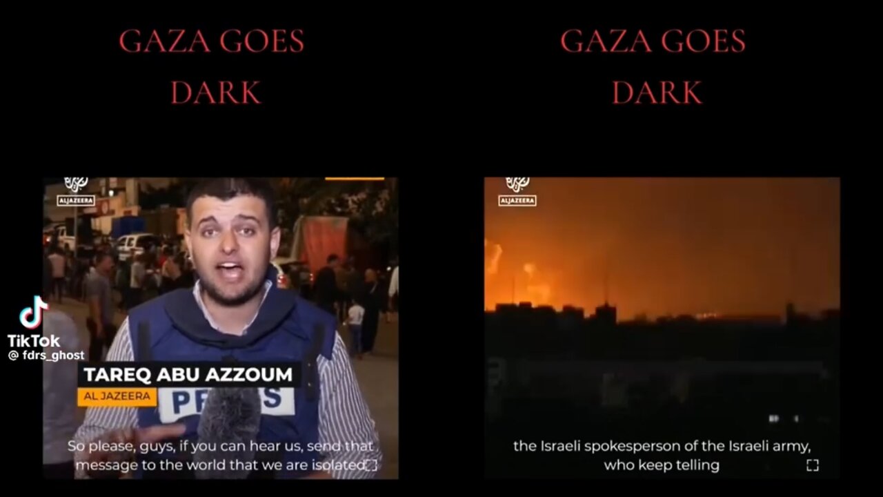 GAZA Going DARK! Coming to AMERICA 🇺🇸