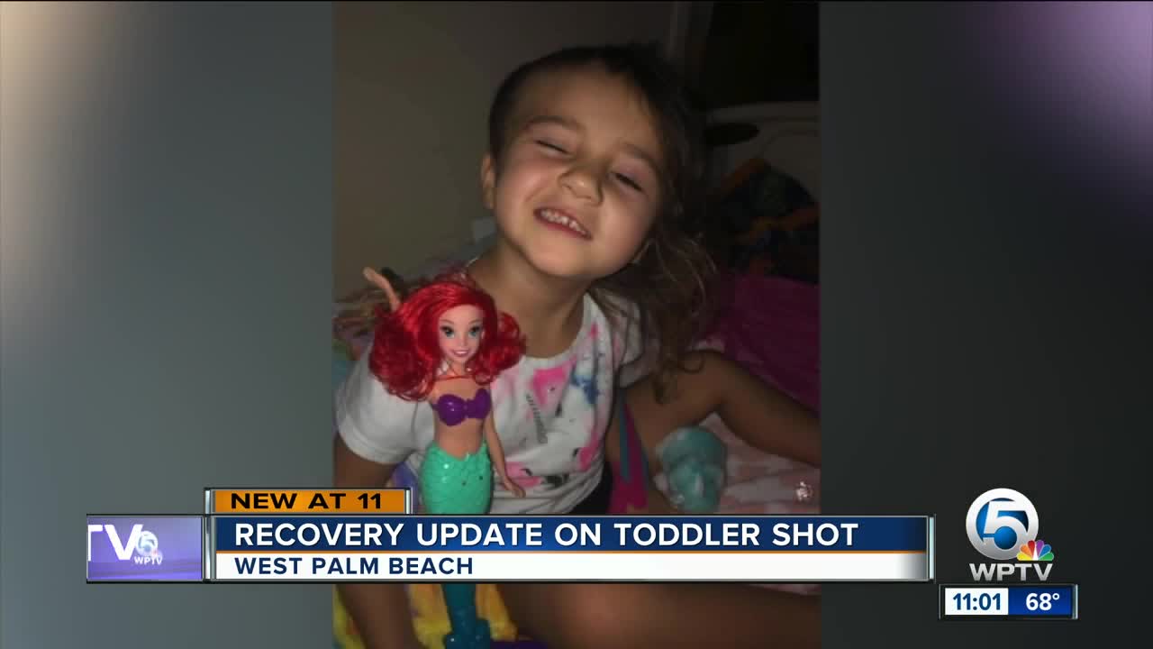 Recovery update on 3-year-old girl who was shot in road rage incident