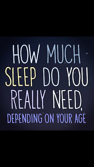 How Much Sleep Do You Need [GMG Originals]