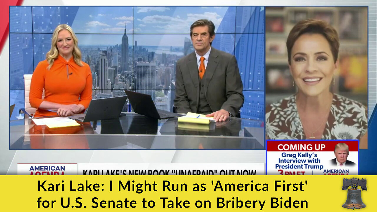 Kari Lake: I Might Run as 'America First' for U.S. Senate to Take on Bribery Biden