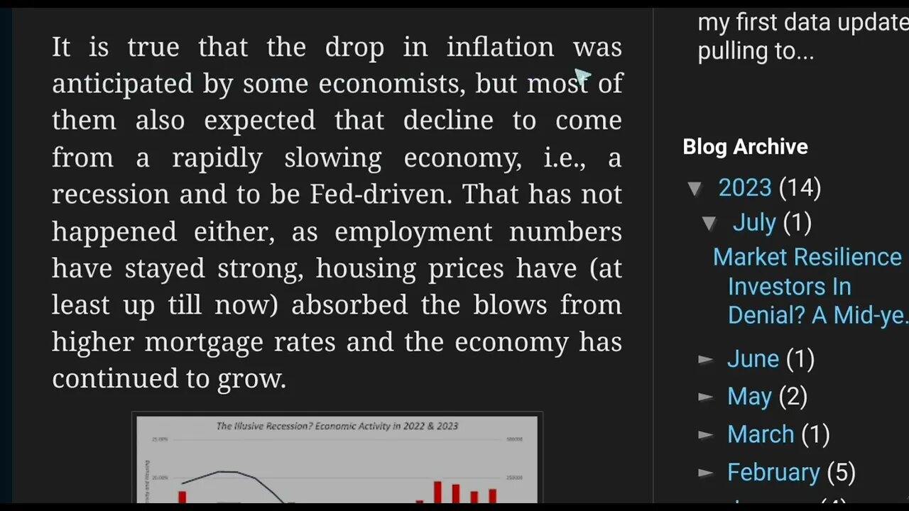 Market Resilience or Investors In Denial? A Mid-year Assessment for 2023!