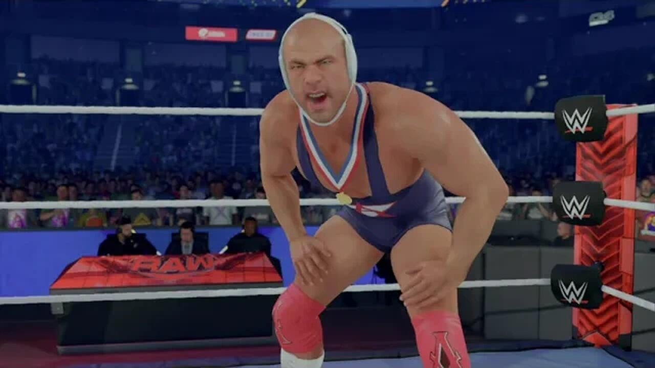 WWE2K23 Kurt Angle Entrance