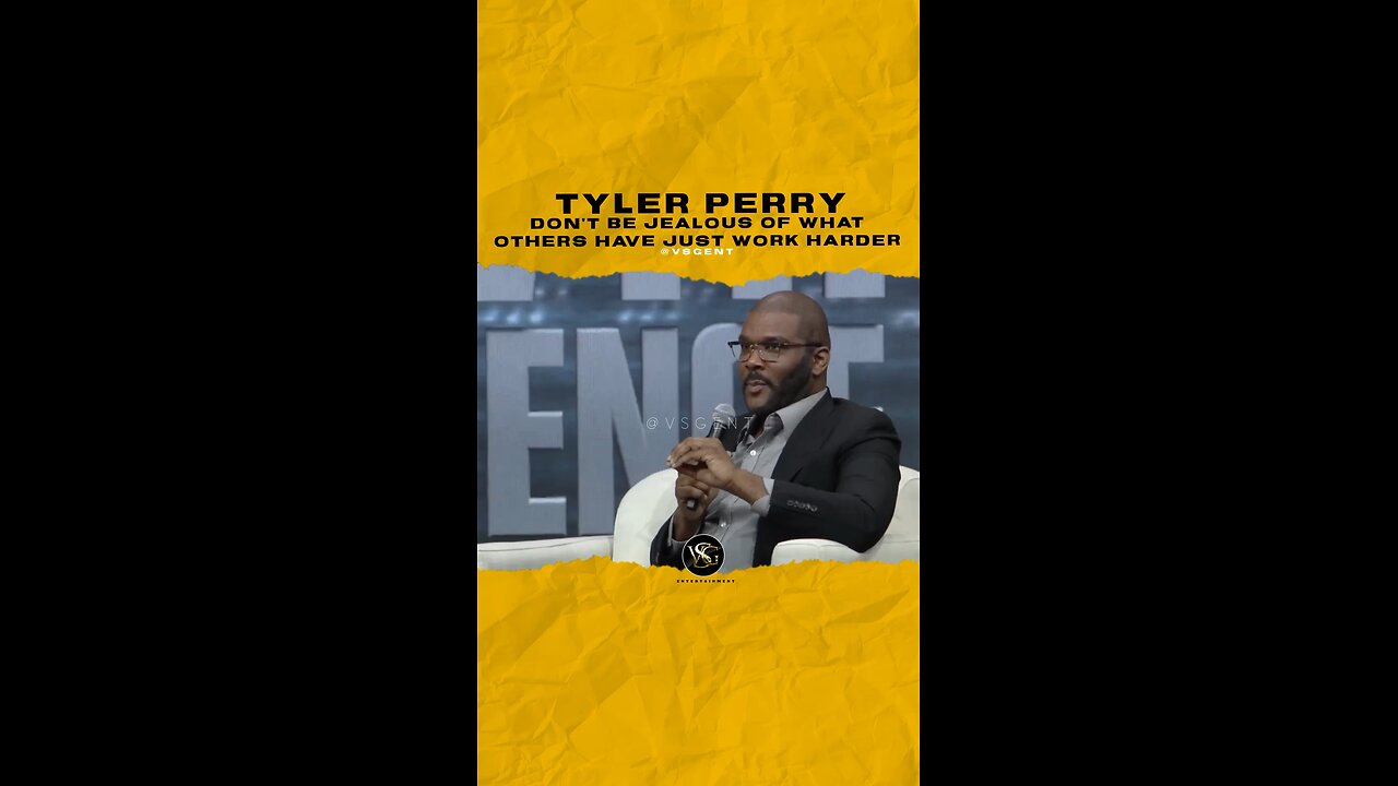 @tylerperry Don’t be jealous of what others have just work harder