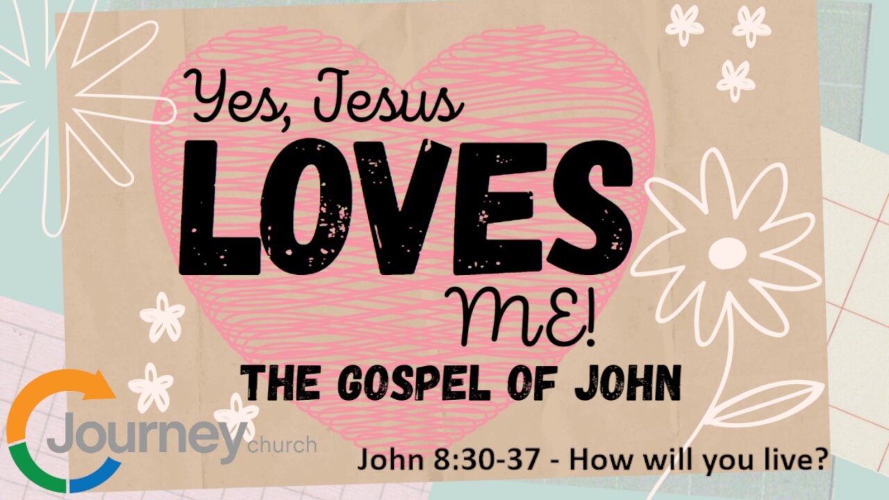 How will you live? - John 8:30-37