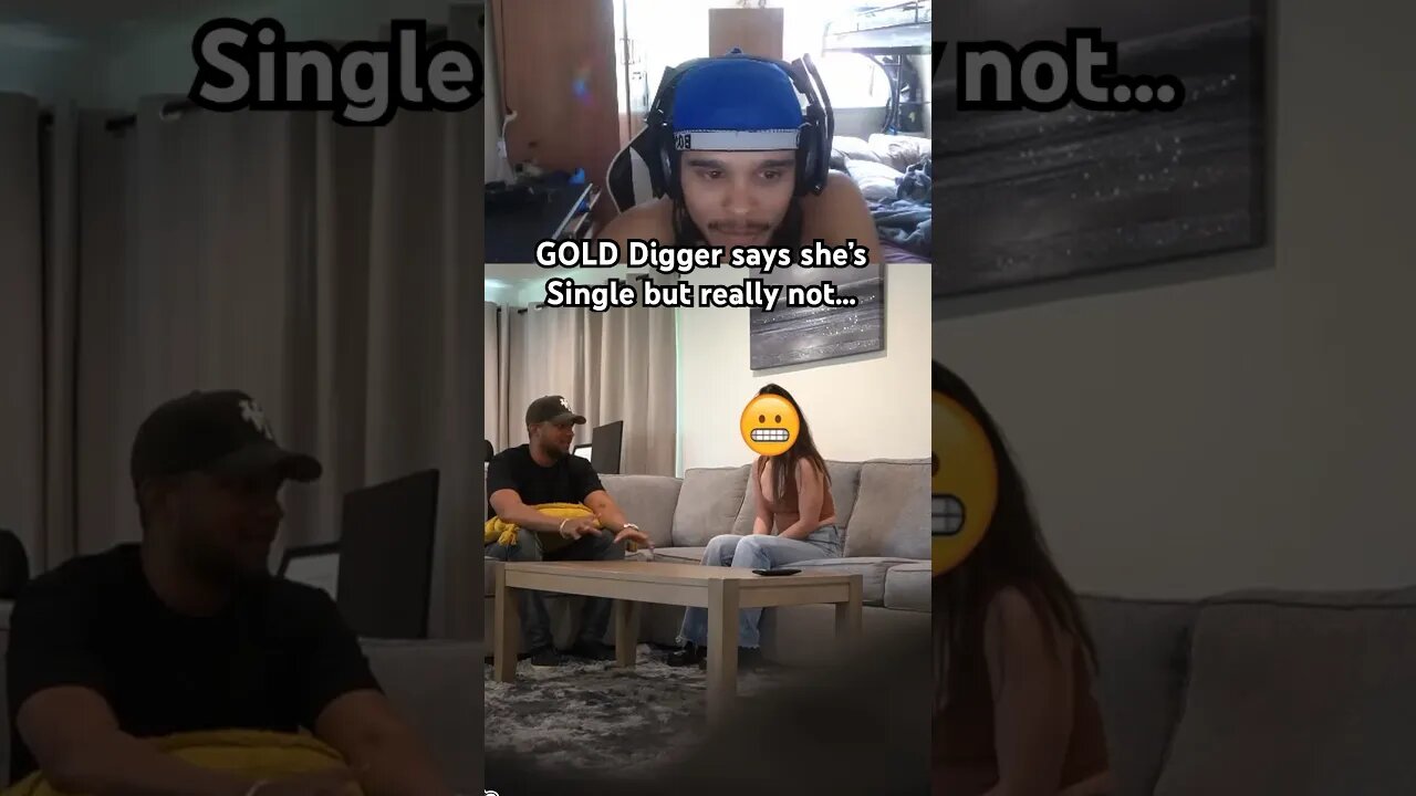 Gold Digger Says She’s Single but Really Not.. 🧐 #shorts