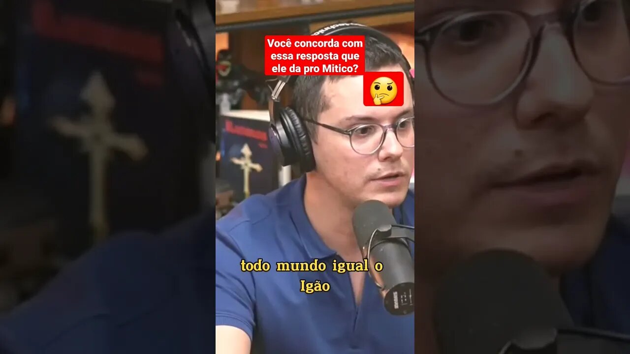 Mítico chora ao vivo. casa o trecho completo nos comentários! #podpahpodcast #cristão