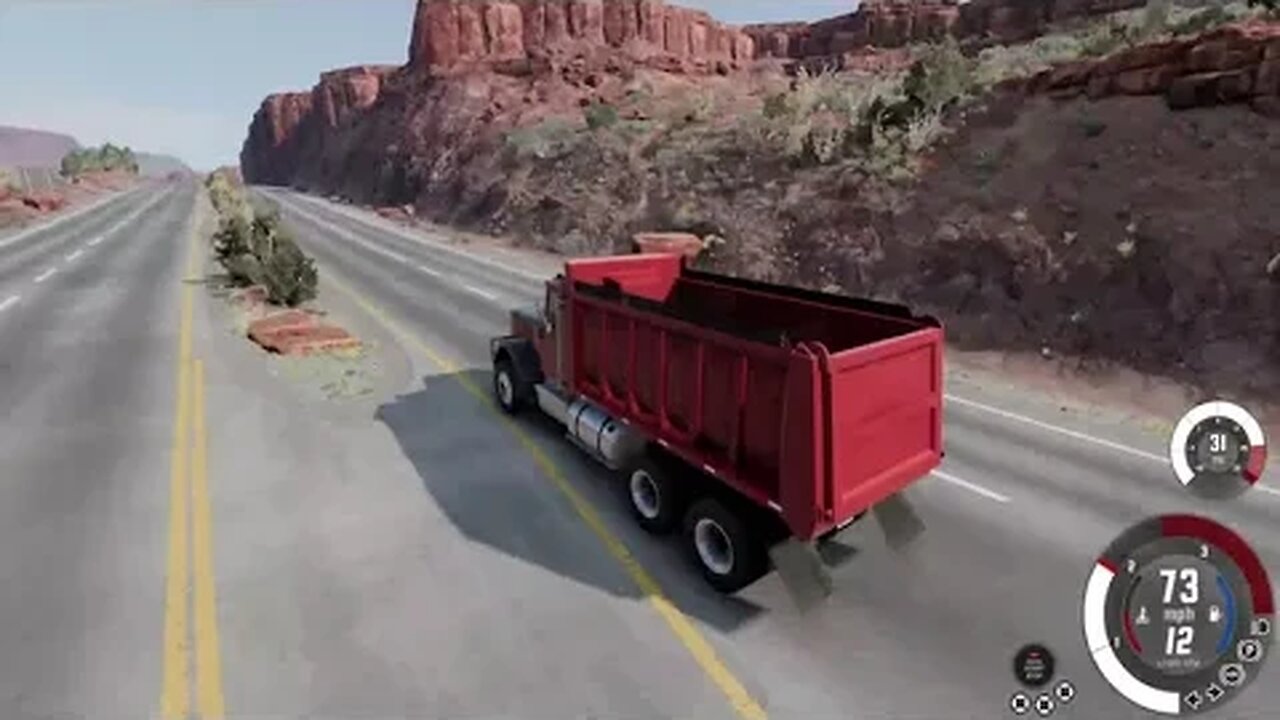 Beamng.Drive Dump Trucks And Cop Chases