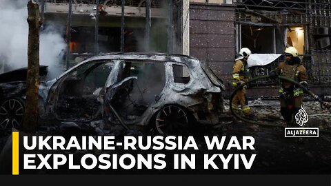 Explosions in Kyiv as Ukraine says missile attack targets capital