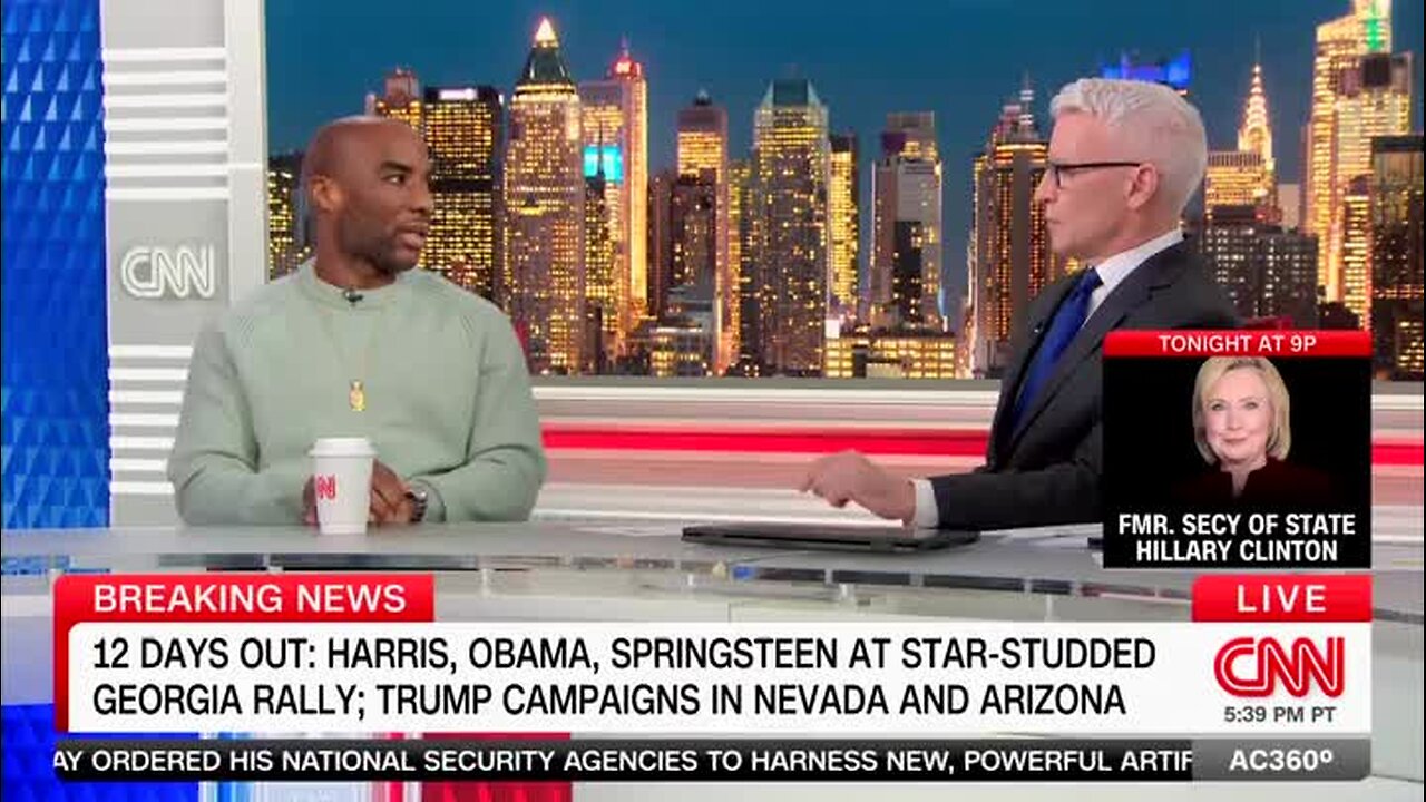 Cooper to Charlamagne Tha God Saying CNN’s Not Talking More About How’s Trump’s a Fascist: ‘That’s Bullsh*t’