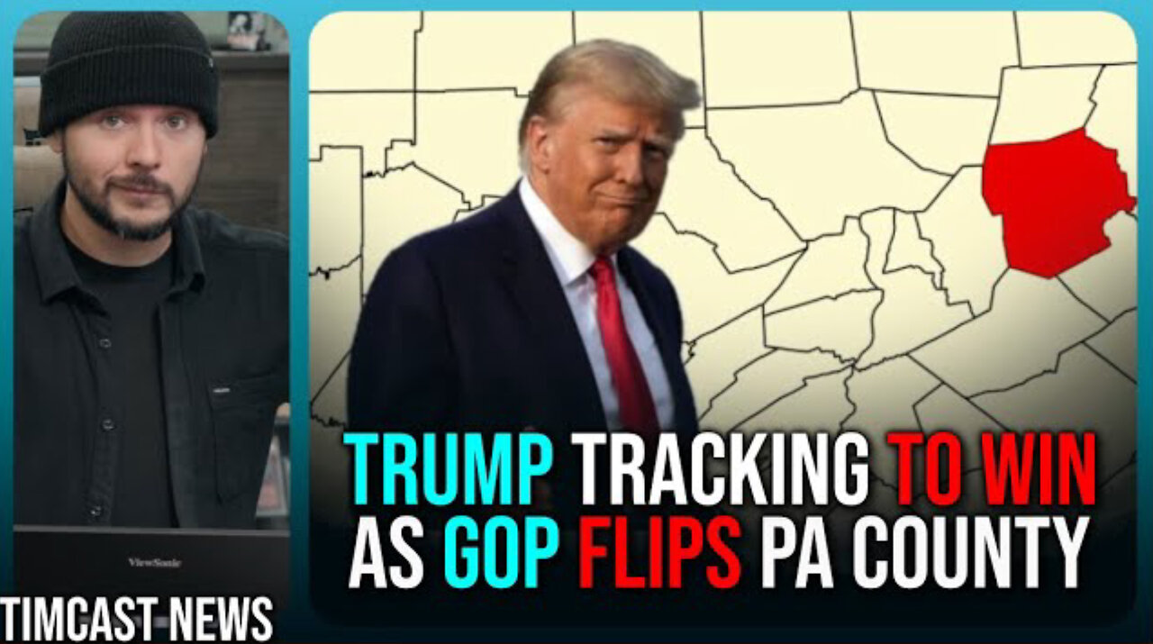 Trump Tracking For HUGE WIN As GOP FLIPS Key PA County, Media WARNS Of Contested Elections