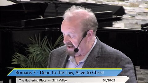 Righteousness 8 - Romans 7 - Dead to the Law, Alive to Christ