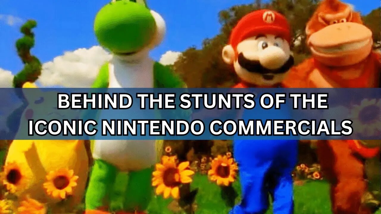 Behind the Stunts of the Nintendo Commercials (90s)