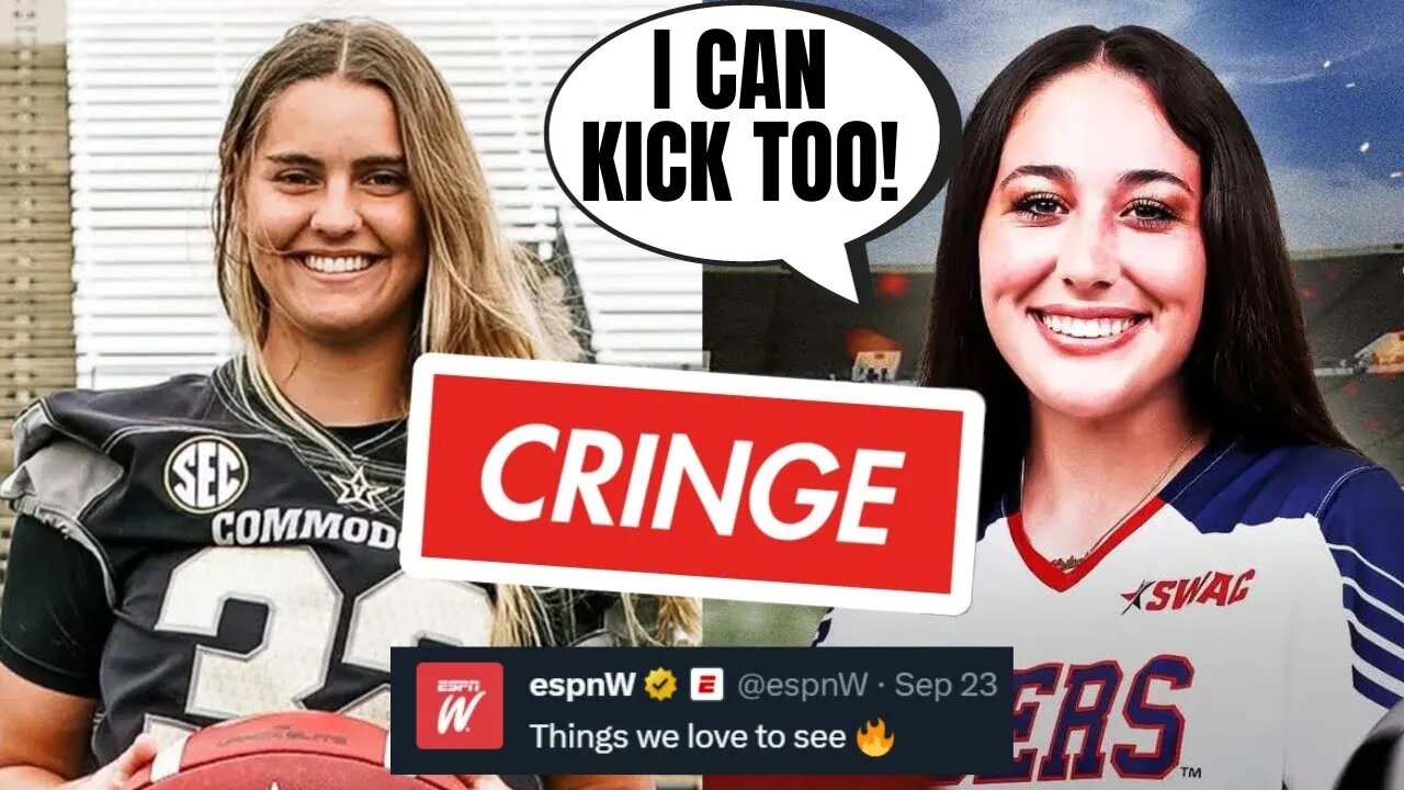 Woke Media Celebrates PATHETIC Play From Female Kicker In EMBARRASSING Identity Politics Stunt