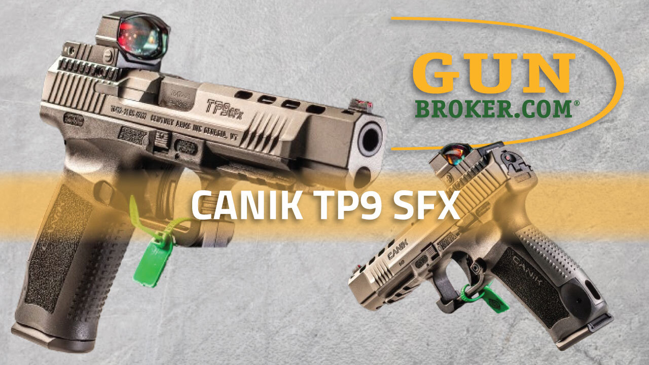 Canik TP9 SFX 9mm Handgun: Features & Specs | GunBroker | #caniktp9 #canikusa