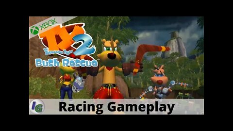 Ty The Tasmanian 2 Racing Mode Gameplay on Xbox