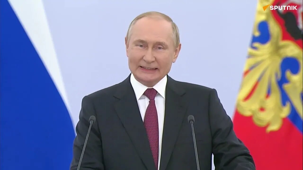 „Želim da me čuju i da zapamte svi, ovo je naše zauvek!“ Ceo govor Vladimira Putina