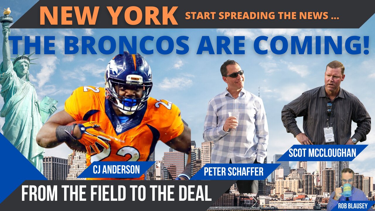 Week 4 - New York … Start Spreading the News … The Broncos are Coming!!!