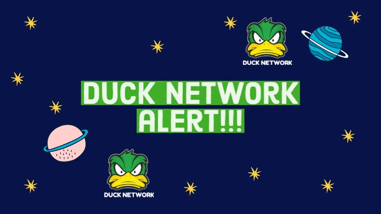 Duck Network ALERT!!!! Start to Cash Out Now!