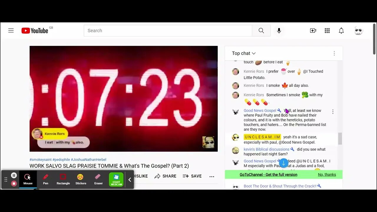 WORK SALVO SLAG PRAISIE TOMMIE & What's The Gospel? (Part 2) [ Mirrored ]