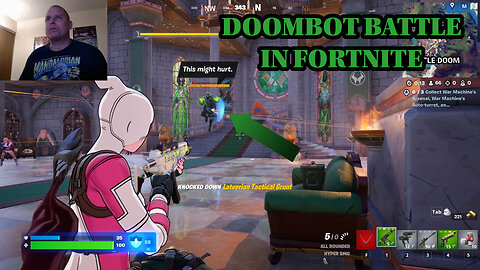 DOOMBOT BATTLE IN FORTNITE