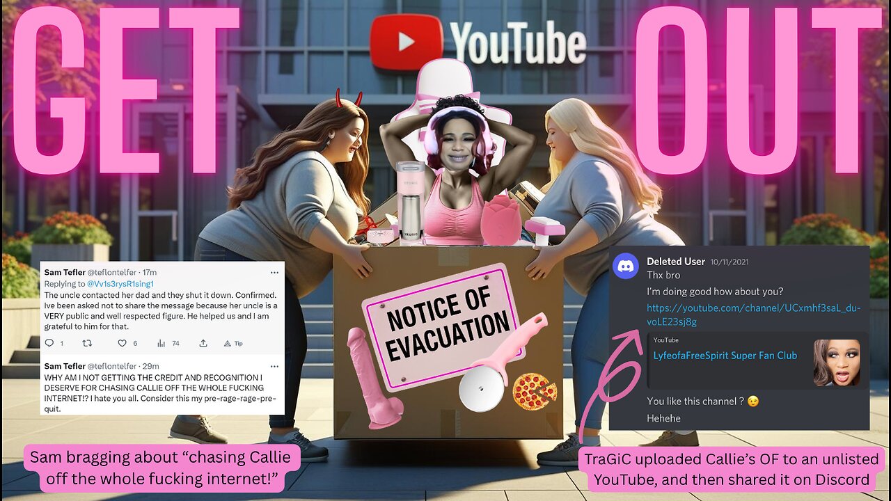 6-10-2023 Sam Tefler DELETED/PRIVATED "Calling the Courts LIVE! Has Callajandra or Mandith Filed Suit Against Sam We Find Out Today" no chat