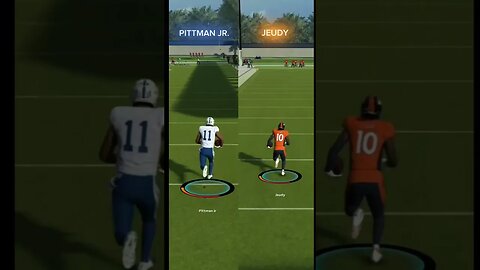 MICHEAL PITTMAN JR vs JERRY JEUDY #shorts