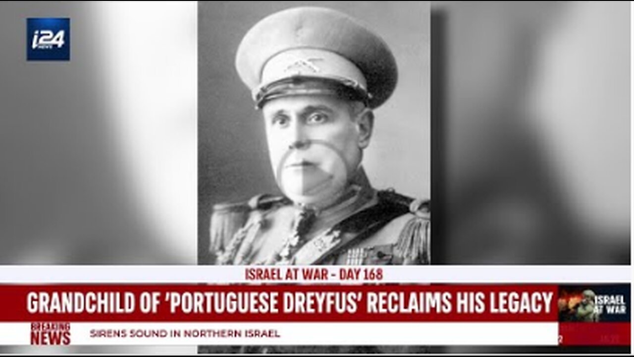 Grandchild of 'Portuguese Dreyfus' reclaims his legacy