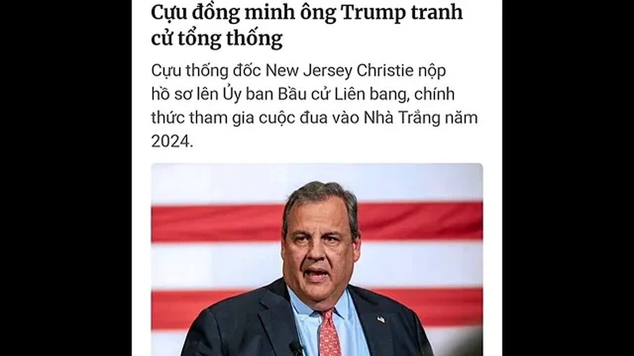 "THẾ GIỚI* - *CỰU ĐỒNG MINH ÔNG TRUMP TRANH CỬ TỔNG THỐNG" #shorts