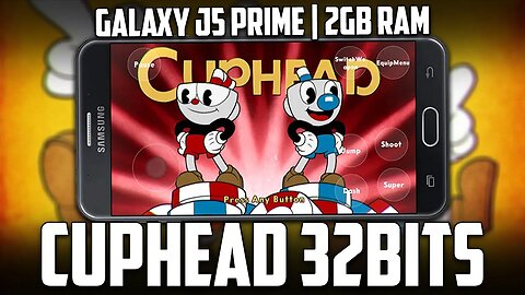 RODEI O CUPHEAD NO GALAXY J5 PRIME! | CUPHEAD NO ANDROID!